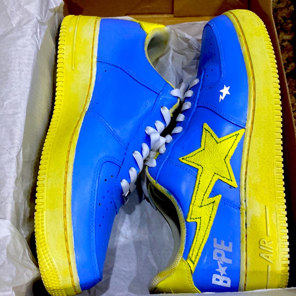 Customized BAPE Nike Air Forces